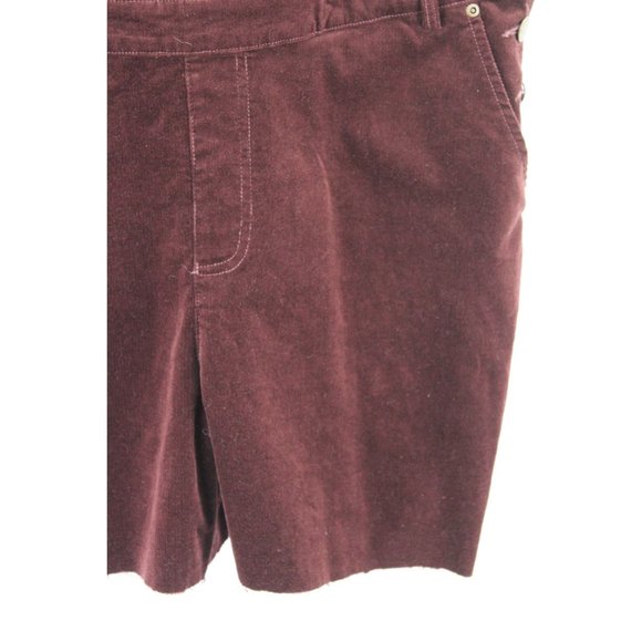 Modcloth Overalls Shorts Womens Dark Brown Customized Fall Potluck Size 1X - Picture 6 of 12